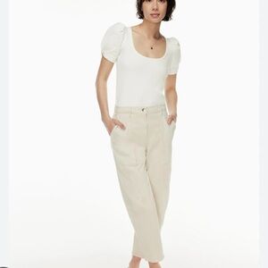 Aritzia Wilfred Awe Tshirt White